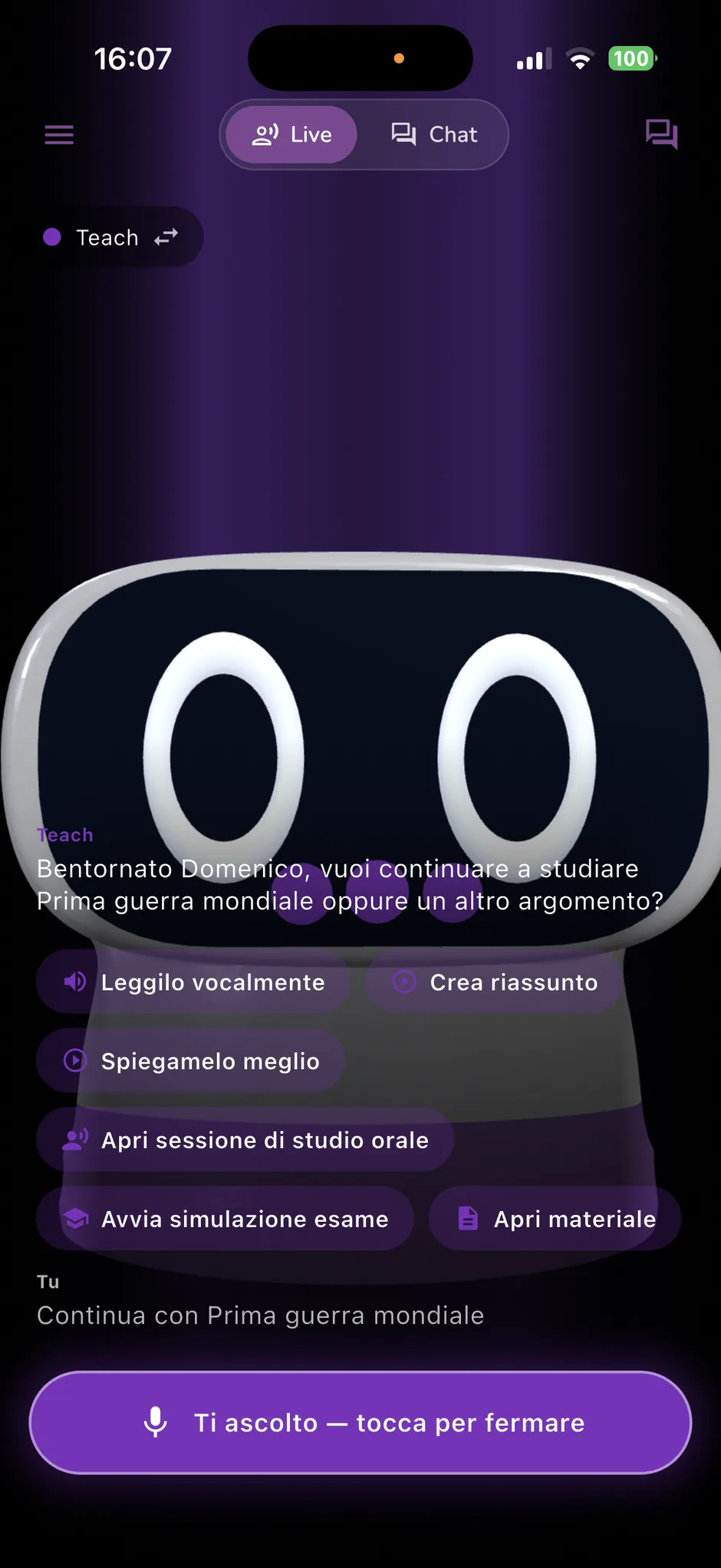 Live Tutor in StudyVoice
